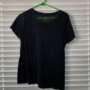 GRAY HEATHERED CREWNECK